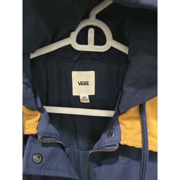 Vans Drill Chore Long Coat MTE Jacket Dupont Sorona Zip Off Hood Water Repel XS - Picture 3 of 4